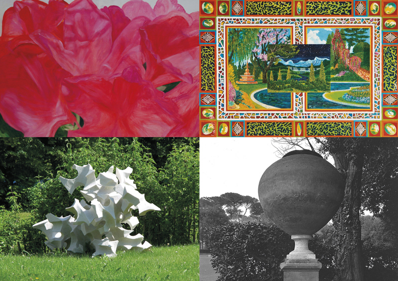 Gartenkunst.Kunstgarten